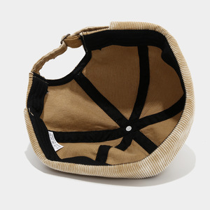 Gorro de Pana Retro Japonés para Invierno, Unisex, Estilo Antiguo Aristocrático, Gorra Plana Simple, Gorra de Moda - Product Image 6