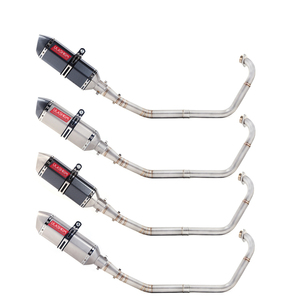 Escape de Motocicleta Slip-On para <span class=keywords><strong>Yamaha</strong></span> <span class=keywords><strong>YZF</strong></span>-<span class=keywords><strong>R125</strong></span> <span class=keywords><strong>YZF</strong></span> <span class=keywords><strong>R125</strong></span> 2008-2017 R15 Sistema Completo de Escape con Tubo de Conexión Intermedio - Product Image 1