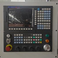 Tour CNC à tourelle 15 stations de haute précision TCK-56Y, centre d'usinage à lit incliné de type horizontal, commande GSK, moyenne capacité, double.