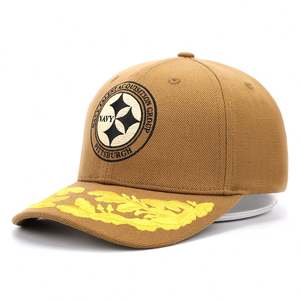 Petit quantité minimale de commande personnalisé Meidiney marque de haute qualité broderie Logo bord incurvé crochet boucle casquettes de Baseball chapeau - Product Image 4