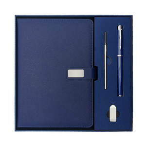 New Hot Bán biểu tượng tùy chỉnh Quà tặng khuyến mãi tiếp thị sản phẩm công ty công ty máy tính xách tay + Flash Driver + Bút kinh doanh Bộ quà tặng - Product Image 4