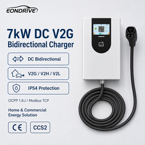Station de recharge murale pour véhicules électriques EONDRIVE COPP1.6 V2G, CCS2, CCS1, CHAdeMO, GBT, IP54, nouvelle pour la maison, <span class=keywords><strong>chargeur</strong></span> <span class=keywords><strong>bidirectionnel</strong></span> - Product Image 1