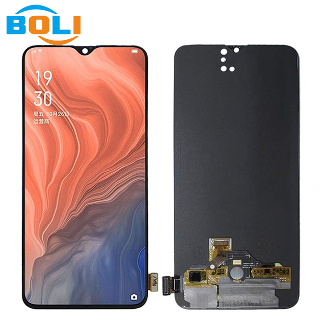 100% Tested OLED Screen for OPPO K5 Reno Z LCD Display Screen Touch Panel Digitizer for OPPO Realme X2 Realme XT LCD Display