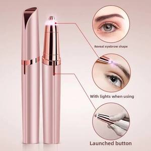 Stylo tondeuse à sourcils électrique rechargeable pour femmes, rasoir automatique, épilateur pour le soin des sourcils, produit transfrontalier - Product Image 1