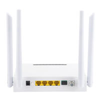 ONT professionnel ZC-500GWT XPON HGU FTTH CATV+IPTV+Data AC1200 double bande, gestion facile