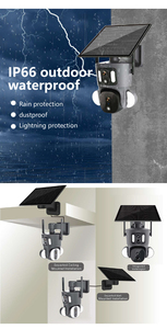 Năng lượng mặt trời 4G Súng bóng liên kết thông minh máy ảnh PTZ an ninh ip wifi 4G GSM Thẻ năng lượng mặt trời máy ảnh - Product Image 5