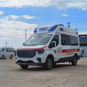 Prix d'usine Nouvelle ambulance diesel manuelle 4x2 pour le sauvetage hospitalier, conducteur, paramédical, équipement médical - Product Image 2