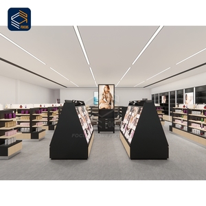 Exhibidor de Vidrio Templado para Punto de Venta, Diseño de Última Generación, Servicio OEM, Estante para Exhibición de Productos de Cuidado de la Piel - Product Image 2