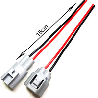 Konektor Tahan Air 2 Arah 3 Arah 4 Arah Jantan Betina 4.8MM Pitch Kabel Konektor Kipas Elektronik