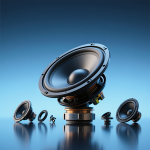 Автомобильный 2-полосный компонентный динамик Zeming <span class=keywords><strong>Audio</strong></span> YS-65208 с бумажным диффузором, 6,5 дюйма, 300 Вт - Product Image 4