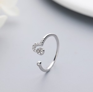 미니멀리스트 쥬얼리 간단한 얇은 조디악 로그인 925 스털링 실버 조디악 stackable - Product Image 6