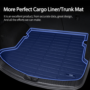 Alfombrilla impermeable para <span class=keywords><strong>maletero</strong></span> de coche, revestimiento de carga, bandeja para <span class=keywords><strong>maletero</strong></span>, para <span class=keywords><strong>Hyundai</strong></span> <span class=keywords><strong>Santa</strong></span> <span class=keywords><strong>fe</strong></span> I10 hatchback Venue - Product Image 4