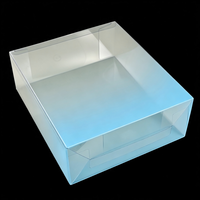 Boîtes d'emballage en plastique transparentes recyclables en PVC PET personnalisées pour sous-vêtements pour hommes