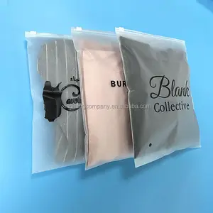 good quality custom printed zip lock plastic bag for bikini swimwear