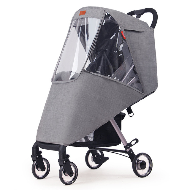 Baby Stroller Rain Cover Universal Windproof Cover Baby Stroller Windproof Warm Cover Outdoor Stroller Raincoat