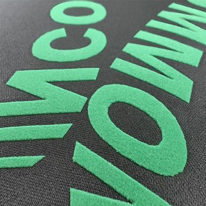 Neon 3D <b>Puff</b> Heat Transfer Stickers Custom Raised Foam Letters for T Shirts Wholesale - Product Image 3