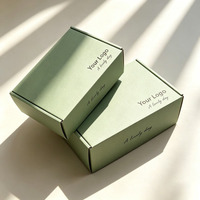 Boîte d'expédition en carton ondulé de haute qualité pour vêtements, avec impression à l'encre de soja et gaufrage, taille personnalisée, pour vente en gros