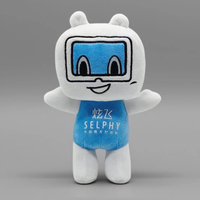 Peluche Mascotte Personnalisée de Haute Qualité, Fabrication Professionnelle, Poupées Personnalisées, Animaux en Peluche