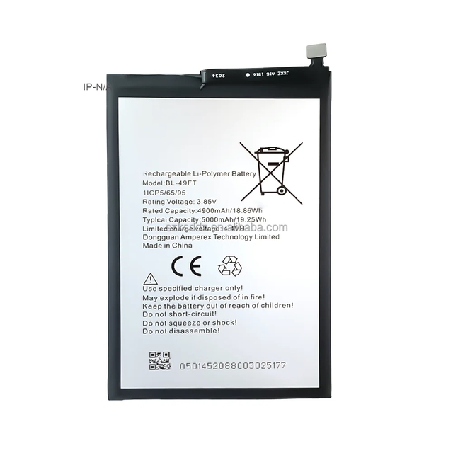 For Infinix Tecno Phone Battery BL-49FT 5000mAh BL-49FX BL-58BT BL-49ET BL-49HT BL-58CT BL-58AT Original Replacement Battery