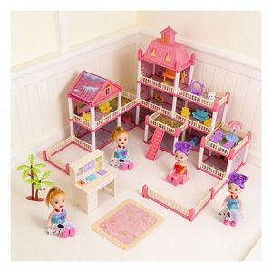 Kit de maison miniature en plastique pour cuisine avec cuisinière, pot, table et meubles – Cadeau créatif pour enfants, adultes, collectionneurs et amateurs - Product Image 3