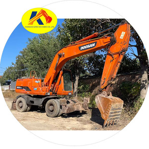 Excavadoras de Ruedas Usadas Doosan DH210 de Corea, Excavadoras de Ruedas Usadas Doosan DX210W-7 DH210W en Venta, Excavadora de Ruedas Doosan DH210W-7 - Product Image 1