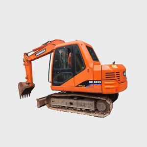 Used DOOSAN DH80 Mini Crawler Hydraulic Excavator 8 Ton <b>Model</b> Core Components <b>Engine</b> Motor Gearbox Bearing - Product Image 1