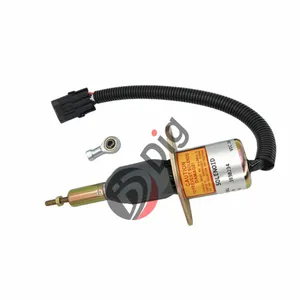 Solenoide di arresto PC350 PC360-7 R300 interruttore di estinzione 3930234 6743-81-9140 per elettrovalvola