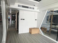 Conteneur étanche de 40 pieds Maison Structure en acier Cabine meublée Maison Villa avec capsule Bureau Pod