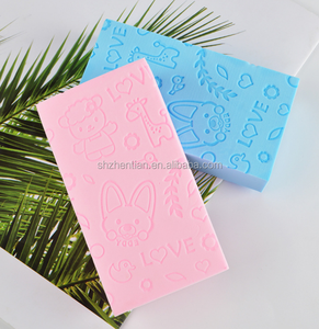 Éponge PVA haute densité <span class=keywords><strong>qui</strong></span> s'adoucit lorsqu'elle est mouillée, outil de bain pour une exfoliation intense - Product Image 6