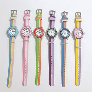 Jam tangan anak baru 7920 jam tangan anak lucu tali nilon jam tangan anak perempuan penjualan langsung pabrik jam tangan anak - Product Image 2