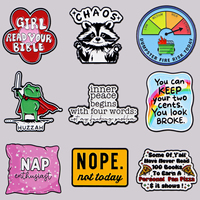 Broche émaillée avec citation amusante, broche de paix, épingles de revers, badges pour sacs à dos, accessoires vestimentaires, bijoux de mode, cadeaux pour amis