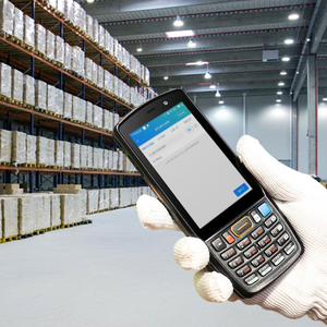 Teléfono inteligente <span class=keywords><strong>Android</strong></span> 9,0 con escáner de código de barras 1D 2D <span class=keywords><strong>QR</strong></span> Terminal de datos móvil PDA de mano en el momento de la llegada - Product Image 4