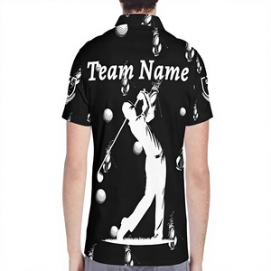 Men's Black Jersey for Shirt Short Sleeve Heat-Transfer Printed Logo Breathable Casual Knitted Solid Color Front Design 180g - Product Image 4