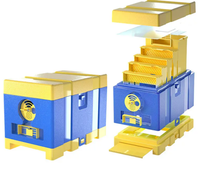Nouvelle conception HDPE abeille reine boîte d'accouplement en plastique ruche d'abeille mini boîtes d'accouplement