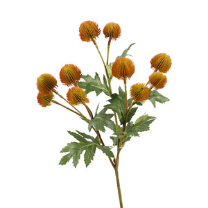 Fleurs artificielles en forme de cône épineux, en plastique blanc, haute simulation, accessoires de décoration pour mariage et maison - Product Image 4