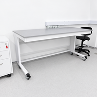 Banc de travail mobile en C pour laboratoire, tables de laboratoire, mobilier de laboratoire pour la médecine, la chimie, la biologie, les sciences, les écoles et les laboratoires