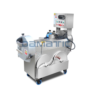 Repollo eléctrico Zanahoria Nabo Yuca Berenjenas Cebolla verde Corte Rebanador Triturador Máquina Cortadora automática - Product Image 1