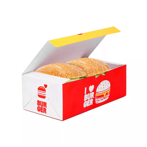 Fast Food Packaging Box Takeout Container Roast Fried Chicken Packaging Boxes Customized