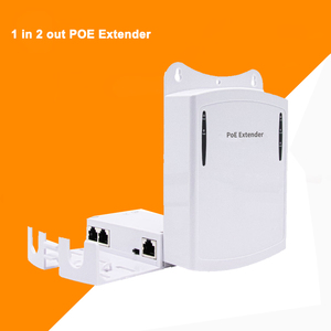 Extensor/Repetidor POE Gigabit Ethernet 100/1000Mbps 30W IP66 Resistente al Agua, IEEE 802.3af/at 1 2 Switches de Red IP Full-Duplex - Product Image 1