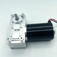 Moteur à engrenage à vis sans fin 24V 8 tr/min DC pour l'élimination des déchets de comptoir