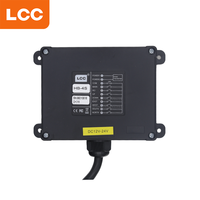 Control remoto de grúa inalámbrico Universal Industrial de una sola velocidad con 4 botones para polipasto eléctrico, 1, 2, 2, 1 unidad