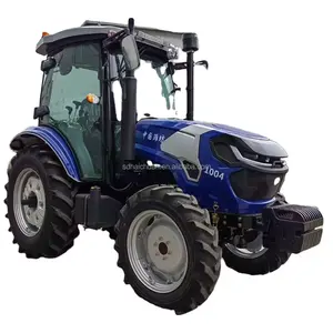 Chinese Haichuan Small Tractor for Sale 100hp Tractors Front Loading Agricultural Garden Tractor with Optional Parts