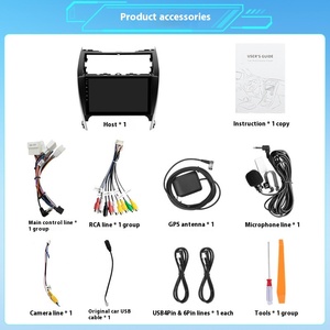 Sistema de navegación <span class=keywords><strong>Android</strong></span> para 10 pulgadas para Toyota Camry, Control Central, pantalla de coche, tablero Multimedia, interconexión personalizada <span class=keywords><strong>Ma</strong></span> - Product Image 3