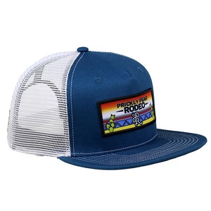 Cappellini con Visiera Piatta in Rete Verde Neon con Ricamo, Cappelli da Baseball Promozionali per Squadre Sportive - Product Image 6