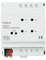 Module de gradation d'éclairage intelligent KNX/EIB DMX, convertisseur KNX DMX pour hôtels, systèmes de maison intelligente, outil de contrôle de l'éclairage