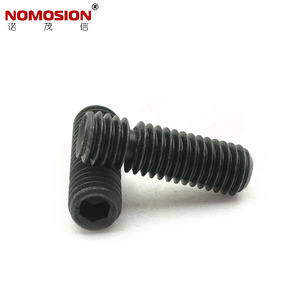 NOMOSION <b>Flat</b> Head Set <b>Screw</b> M5x16 Metric Class 10.9 Black Carbon Steel Internal Hex Machine <b>Screw</b> - Product Image 3
