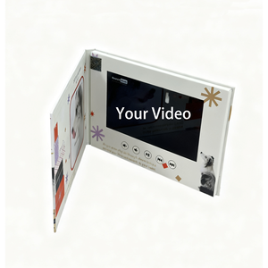 Écran de 5 pouces Brochure vidéo numérique Marketing Publicité Carte de voeux Introduction personnelle Livre vidéo numérique Carte d'<span class=keywords><strong>album</strong></span> - Product Image 4