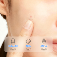 Patchs anti-acné à micro-aiguilles grande taille pour le visage et le nez – Vente en gros directe usine OEM de patchs anti-acné économiques