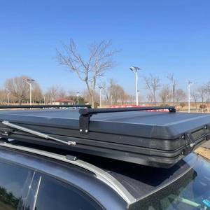 <span class=keywords><strong>Promotion</strong></span> OEM extérieur 4 personnes polycoton imperméable 4x4 tout-terrain voyage pliable Camping coque dure <span class=keywords><strong>toit</strong></span> aluminium voiture tente - Product Image 6