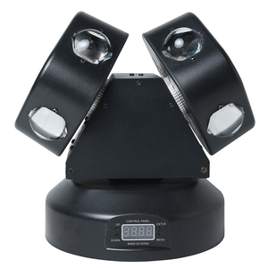 Faro Mobile a 2 Teste Fenghuo 120W Mini DMX <span class=keywords><strong>RGB</strong></span> Luce da Palco 8x10w RGBW 4in1 LED con Luci Laser RG per DJ - Product Image 5